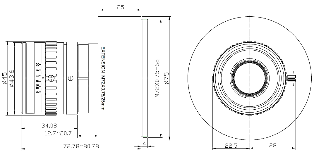 MVL-LF6040M-0168V-M72